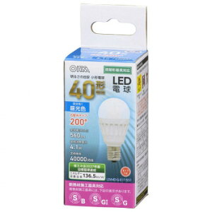 OHM LEDd PS` E17 40` Lz F LDA4D-G-E17 IS51