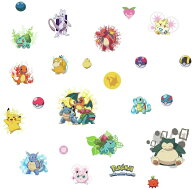 RoomMates ポケットモンスター ウォールステッカー RMK2535SCS 並行輸入品 代引不可商品