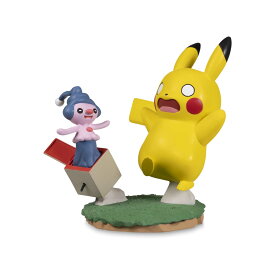 海外ポケモンセンター限定 ピカチュウ ビックリ箱 マネネ フィギュア Pikachu Moods 並行輸入品