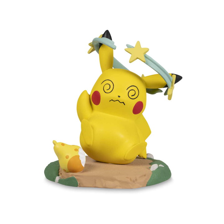 楽天市場 ポケモンセンターオリジナル ピカチュウ 混乱した姿 フィギュア 並行輸入品 World Free Store