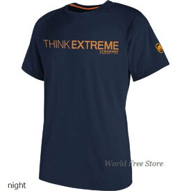 マムート シンク エクストリーム Tシャツ レディース Think Extreme T-Shirt Women 1017-00360 color:night size:XL