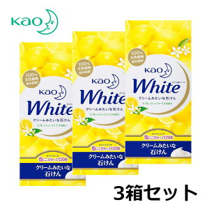 花王 ホワイト リフレッシュシトラスの香り レギュラーサイズ 85g 6個入り 3箱セット