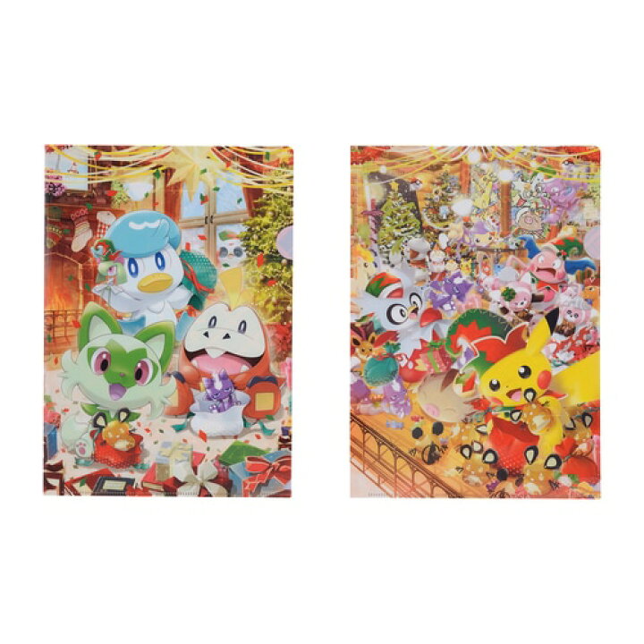 楽天市場】ポケモンセンターオリジナル A4クリアファイル 2枚セット 