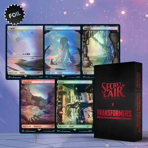 }WbNFUEMUO Secret Lair December Superdrop Transformers One Shall Stand One Shall Fall Traditional Foil Edition MTG sAi
