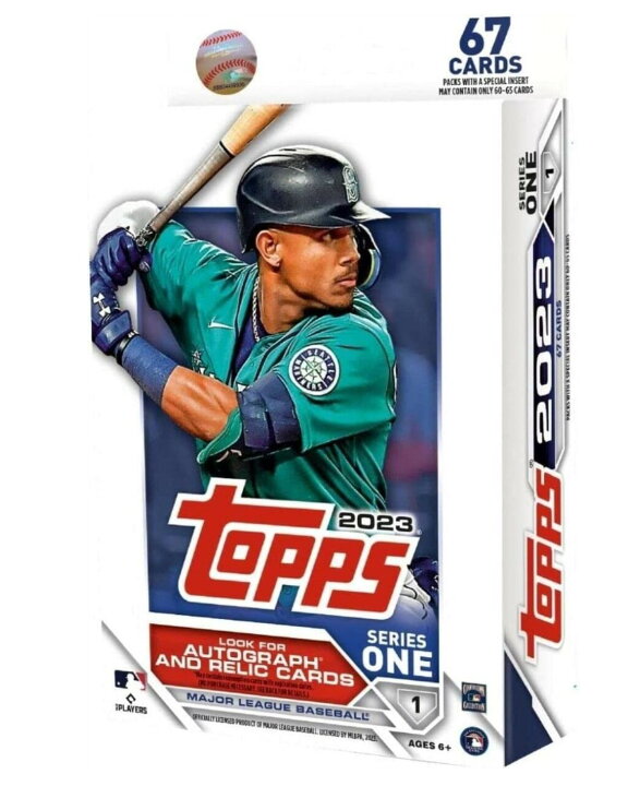 楽天市場】MLB 2023 Topps Series 1 Baseball Card Hanger Box 