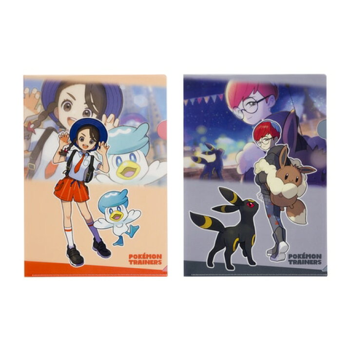 楽天市場】ポケモンセンターオリジナル A4クリアファイル 2枚セット 
