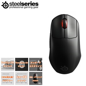 SteelSeries XeB[V[Y Q[~O}EX Prime Wireless 62593 w  CX 6{^ USB Type-C Type-A