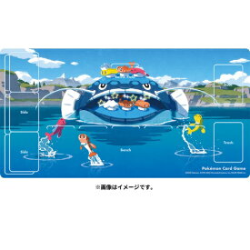 ポケモンセンターオリジナル ポケモンカードゲーム ラバープレイマット いっちょうあがり ヘイラッシャ シャリタツ