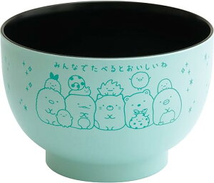 すみっコぐらし メッセージ入 おわん ブルー KA11202 汁椀 お椀 食器 サンエックス San-X