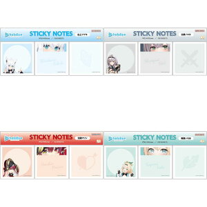 サンスター文具 ホロライブ 付箋メモパッド 全4種 白上フブキ 白銀ノエル 宝鐘マリン 風真いろは 代引不可商品