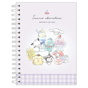 TILN^[Y ܂܃XC[c A6 WOm[g Of `FbN TI m[g  Sanrio NbNX CRUX si