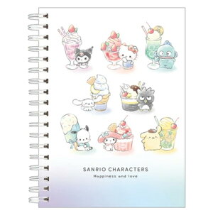 TILN^[Y ܂܃XC[c A6 WOm[g Of `FbN TI m[g  Sanrio NbNX CRUX si