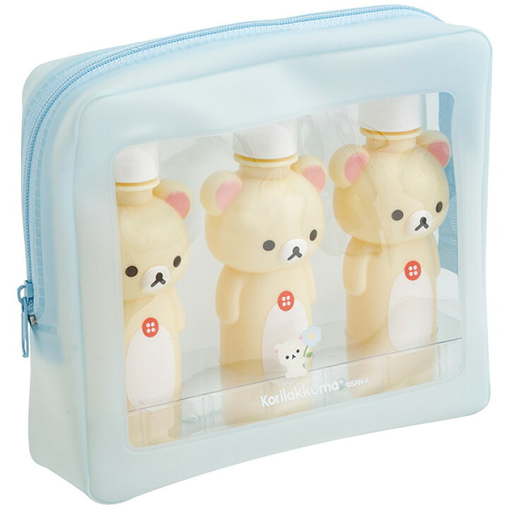 楽天市場】リラックマ ボトルポーチセット BASIC RILAKKUMA Flower 