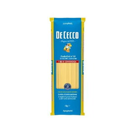 ディ・チェコ No.10 フェデリーニ 1.4mm 1kg パスタ 麺 アンデンテ 伝統製法 ブロンズダイス スパゲティ イタリア デュラム小麦 スパゲッティ DE CECCO