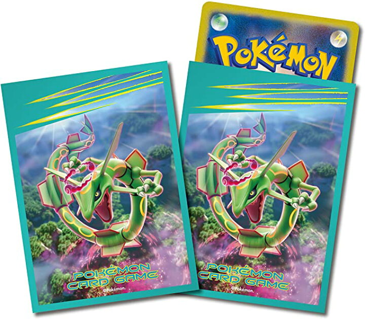 楽天市場 ポケモンカードゲーム デッキシールド スリーブ ダイマックス レックウザ 代引不可商品 Wfs World Free Store