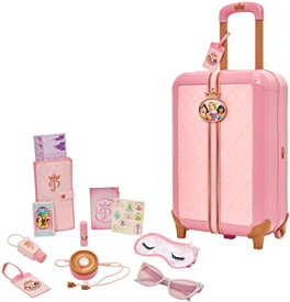 訳あり ディズニープリンセス スタイルコレクション 旅行 スーツケース プレイセット 荷物タグ付き 17個入り 旅行パスポート付き 並行輸入品