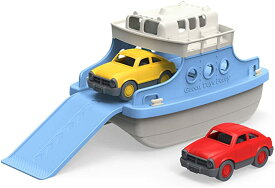 Green Toys グリーントイズ フェリーボート 車 2個セット お風呂 水遊び おもちゃ 並行輸入品