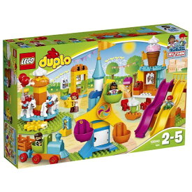 LEGO DUPLO 10840 レゴ デュプロのまち おおきな遊園地 メリーゴーランド 観覧車 滑り台