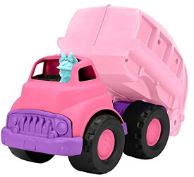 Green Toys グリーントイズ ディズニーベビー ミニーマウス リサイクル トラック 清掃車 ごみ収集車 並行輸入品