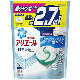 P&G ピーアンドジー ARIEL アリエール ジェルボール 柔軟剤プラス つめかえ用 超ジャンボサイズ 40個入