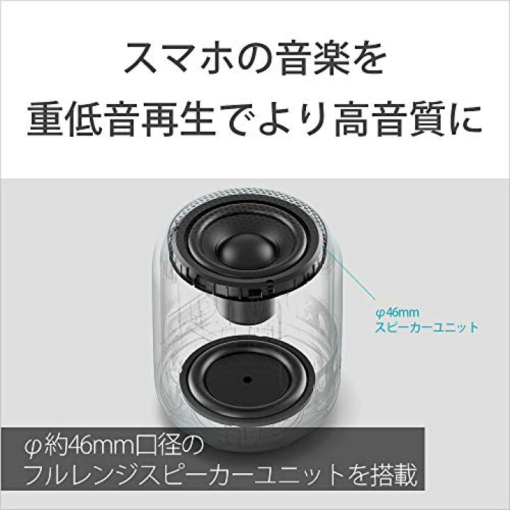 楽天市場】ソニー ワイヤレスポータブルスピーカー 防水 防塵  