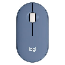 Logicool ワイヤレス オプティカルマウス M350BUロジクール Logicool マウス Pebble M350 Chrome/Android/iPadOS/Mac/Windows11対応 ブルーベリー M350BU 光学式 無線(ワイヤレス) 3ボタン Bluetooth・USB