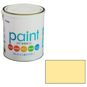 アサヒペン Asahipen 水性多用途EX 1.6L クリーム色
