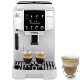 デロンギ Delonghi マグニフィカ スタート 全自動コーヒーマシン ホワイト ECAM22020W 全自動 ミル付き