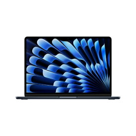 アップル Apple MacBook Air 13インチ Apple M3チップ搭載モデル 2024年モデル SSD:256GB メモ:8GB 8コアCPUと8コアGPU ミッドナイト MRXV3JA