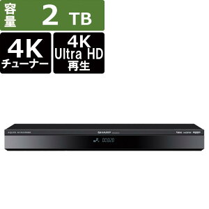 SHARP �V���[�v �u���[���C���R�[�_�[ AQUOS�u���[���C 4B-C20GT3 2TB 3�ԑg�����^�� BS�ECS 4K�`���[�i�[����