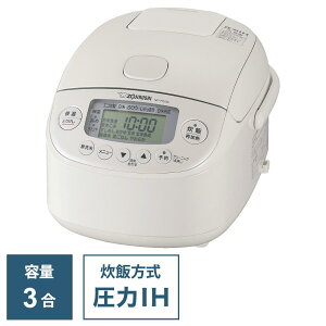 �ۈ�}�z�[�r�� ZOJIRUSHI ����IH���уW���[ �ɂߐ��� �z���C�g NP-RU05 3�� ����IH