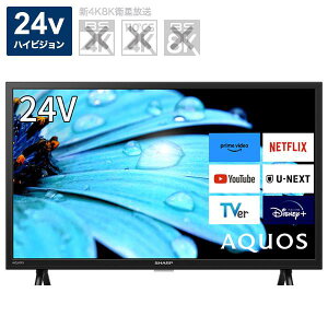 SHARP V[v ter AQUOS 2T-C24EF1 24V^ BluetoothΉ nCrW YouTubeΉ
