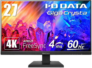 I-O DATA ACEI[Ef[^ Q[~Oj^[ GigaCrysta ubN LCD-GCU271XDB 27^ 4K 3840×2160 Ch