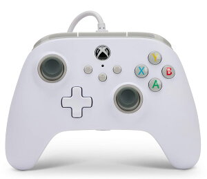 PowerA �L���R���g���[���[ Xbox Series X|S Xbox One PC Windows 10/11 �p Xbox�������C�Z���X���i 1519365-02 �z���C�g ��d�U���@�\
