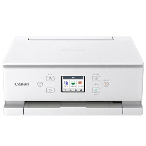 CANON �L���m�� 5�F�C���N�W�F�b�g�����@ PIXUS �s�N�T�X �z���C�g TS7630 WH �J�[�h/���h�`A4