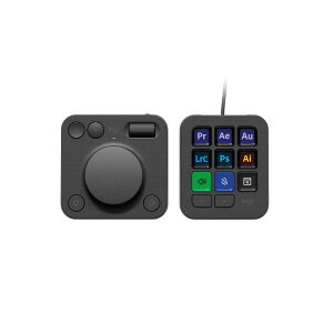 Logicool ���W�N�[�� �R���g���[���p�b�h USB-C�ڑ� MX Creative Console �O���t�@�C�g KXCCGR