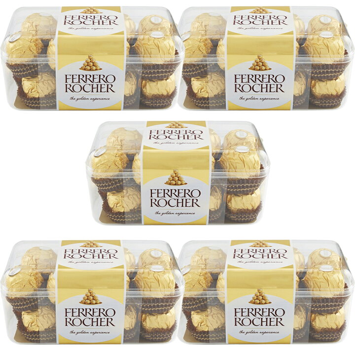 楽天市場】送料無料 フェレロ ロシェ T-16 5個セット チョコレート 
