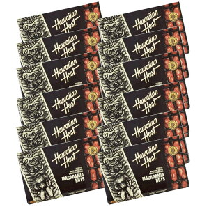 ハワイアンホースト マカダミアナッツ チョコレート 6oz 12粒 12箱セット HawaiianHost ハワイお土産 マカデミアナッツチョコレート 送料込み クール便