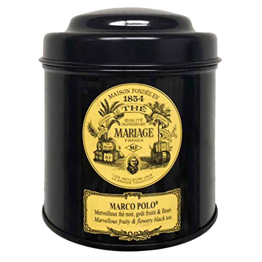 神秘的な花と果実の甘い香りでマリアージュフレールを代表する紅茶です 送料無料 マリアージュフレール 激安/新作 マルコポーロ １００ｇ リーフティ 茶葉 紅茶 2021福袋 フランス