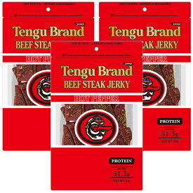 楽天市場 テング ビーフジャーキー ホットの通販