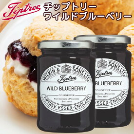 チップトリー ワイルドブルーベリー 340g 2本セット 送料無料 ジャム イギリス伝統の味