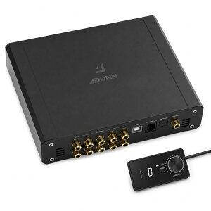 ADONN V1000DSP 10ch DSP���� 8ch�p���[�A���v 50W×8ch Bluetooth 31�o���hEQ ��p�A�v���Ή� 3�N�ۏ�