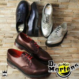 【返品交換送料無料】ドクターマーチン Dr.Martens メンズ 14969602・15416410・15717040 1461 IRENE オックスフォードシューズ マニッシュシューズ カジュアルシューズ レースアップ メタリック シルバー レッド ネイビー シルバー あす楽 evid ** |5