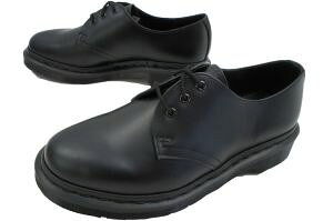 yԕizhN^[}[` Dr.Martens Y fB[X 3z[V[Y 1461 MONO 14345001 ubN evid