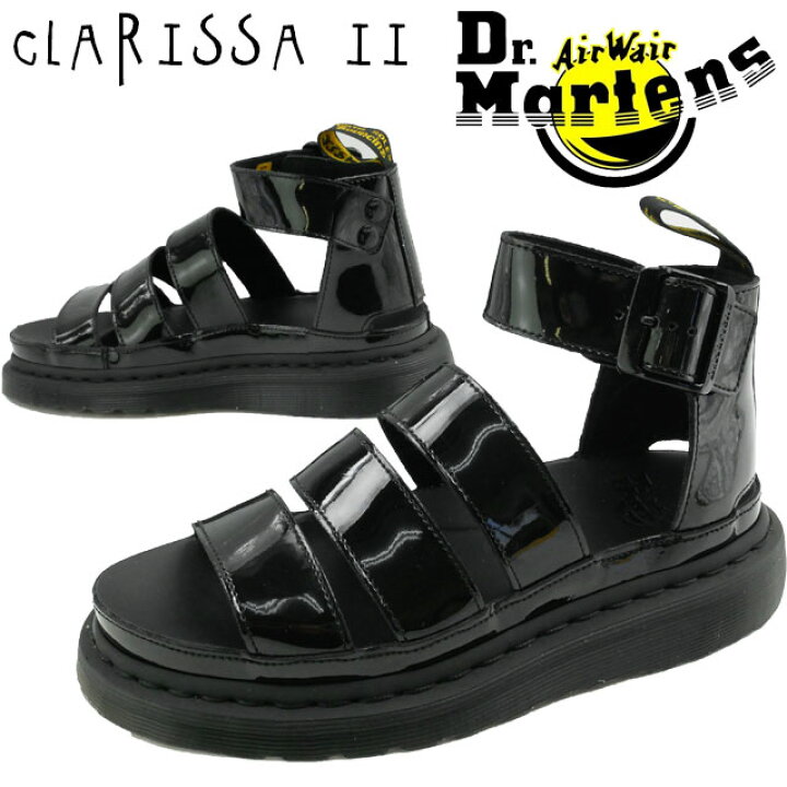 品薄】UK5 ドクターマーチン Clarissa patent 【公式通販】