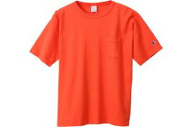 チャンピオン Champion Tシャツ メンズ C5-R305 T1011 ティーテンイレブン ポケット付き US Tシャツ ティーシャツ クルーネック 半袖 丸首 トップス カットソー アパレル 父の日 ギフト 送料無料 evid