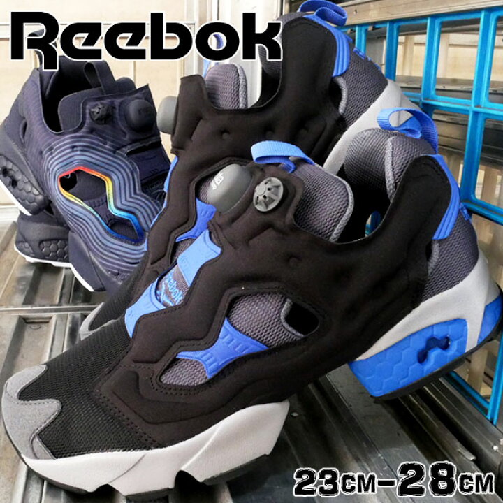 楽天市場 あす楽 送料無料 リーボック Reebok メンズ レディース スニーカー インスタポンプ フューリー Og Nm ローカット ランニングシューズ ハイテクスニーカー 運動靴 Fv4503 ネイビー Fv47 ブラック 黒 Evid 6 ワールド靴店