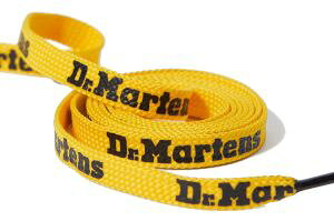 ŋzhN^[}[` Dr.Martens IWi V[[X 140cm R Y fB[X SHOE LACES CЂ S CR ֕R ubN CG[ TETORON LOGO
