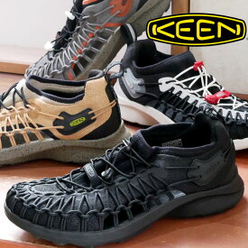 キーン KEEN メンズ サンダル ユニーク スニーク スポーツサンダル スポサン オープンエアスニーカー アウトドア 靴 1026022 ブラックベアー 1026020 ドウ/サファリ 1022377 ブラック 黒 1026021 スチールグレー 送料無料 あす楽 evid