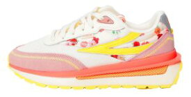 フィラ FILA レディース スニーカー ルノ トロピカル 厚底スニーカー ダッドスニーカー ダッドシューズ ローカット 5RM01984 140 ホワイト 白 ボタニカル柄 花柄 紐靴 送料無料 最強翌日配送 evid |6